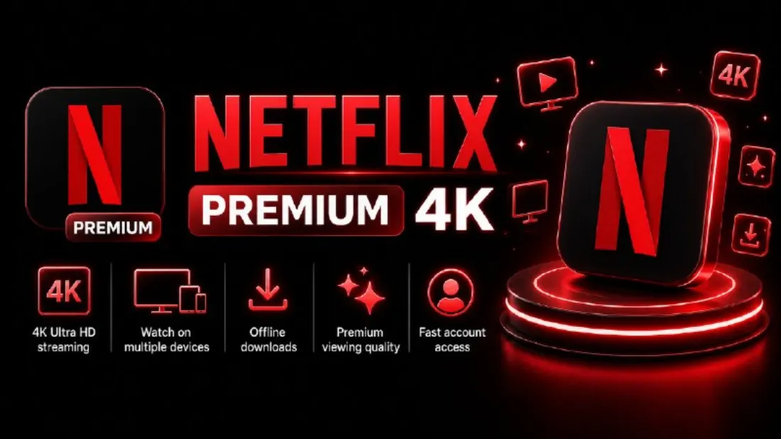 Netflix 4K Premium 1 month Full warranty price in Pakistan